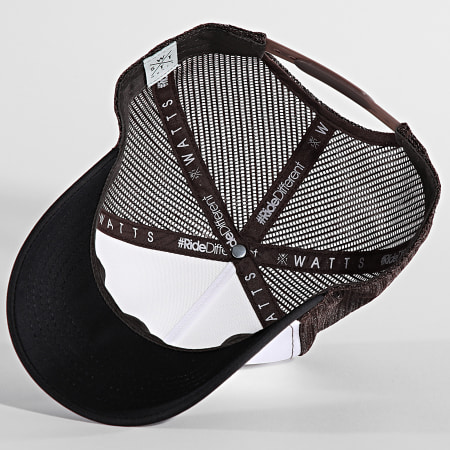 Watts - Cappello Trucker Tribe Bianco Marrone Nero