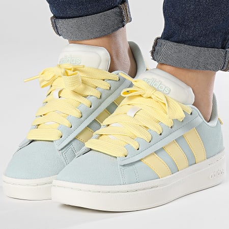 Adidas Sportswear - Baskets Femme Grand Court Alpha 00s IH3852 Halo Mint Almost Yellow Off White