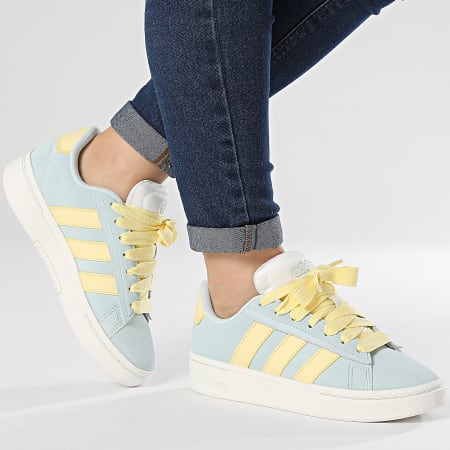 Adidas Sportswear - Sneakers donna Grand Court Alpha 00s IH3852 Halo Mint Almost Yellow Off White