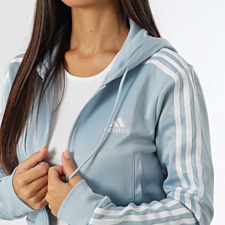 Adidas Originals - Glam trainingspak voor dames IX1118 Lichtblauw