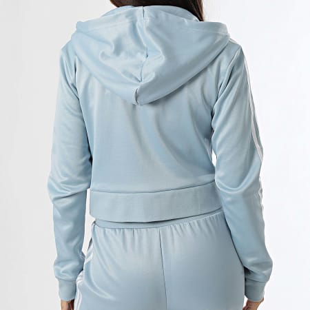 Adidas Originals - Glam trainingspak voor dames IX1118 Lichtblauw