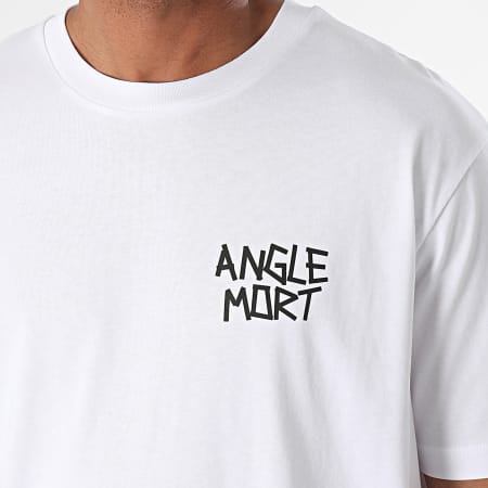 Angle Mort - Camiseta oversize Who Can Stop Me Blanco