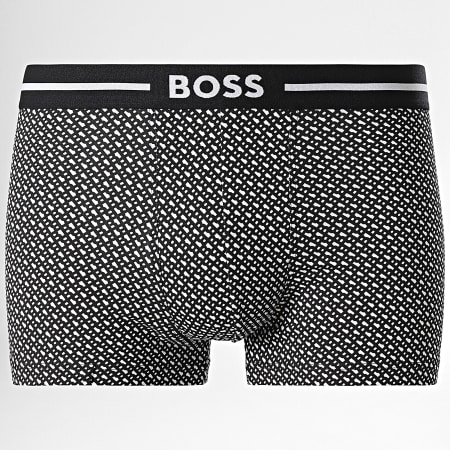 BOSS - Lot De 3 Boxers Bold Design 50517836 Noir Blanc