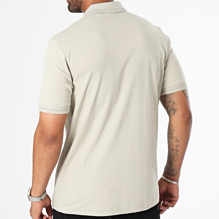 BOSS - Polo de manga corta Interlock 50520109 Beige