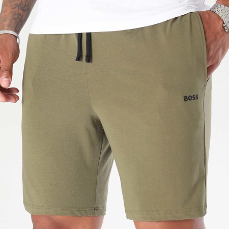 BOSS - Pantaloncini da jogging Mix And Match 50515314 Verde kaki