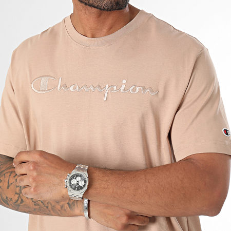 Champion - Camiseta 220273 Beige Oscuro