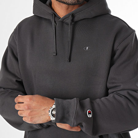 Champion - Sweat Capuche 220274 Gris Anthracite