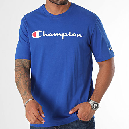 Champion - Maglietta 220256 blu reale