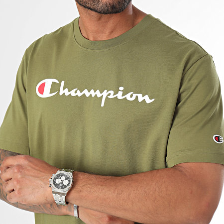 Champion - Camiseta 220256 Caqui Verde