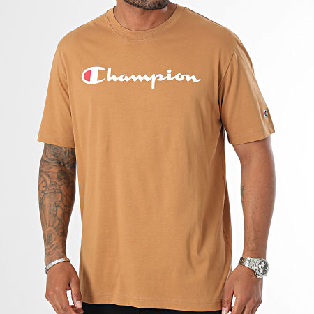 Champion - Camiseta 220256 Marrón claro