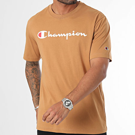 Champion - Camiseta 220256 Marrón claro