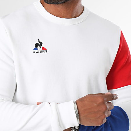 Le Coq Sportif - Ronde hals Presentatie Tri N1 Sweatshirt 2421713 Wit