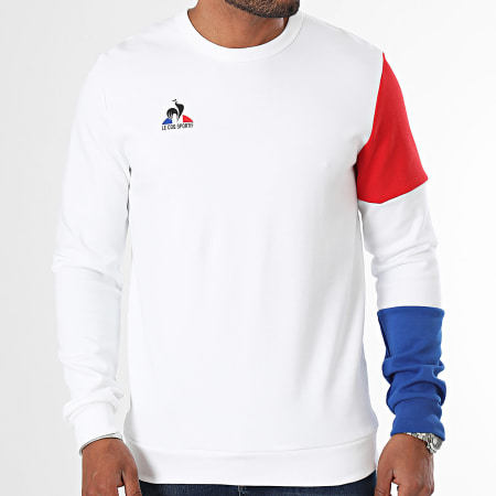 Le Coq Sportif - Sweat Crewneck Presentation Tri N1 2421713 Blanc