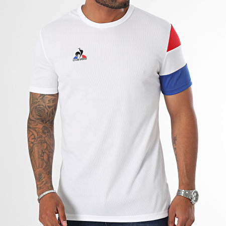 Le Coq Sportif - N5 Match Premium Tee 2421561 Bianco