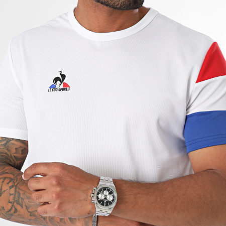 Le Coq Sportif - Tee Shirt N5 Match Premium 2421561 Blanc