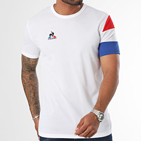 Le Coq Sportif - N5 Match Premium Tee 2421561 Bianco