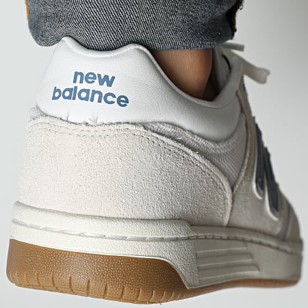 New Balance - Baskets 480 BB480LLA Beige Blanco