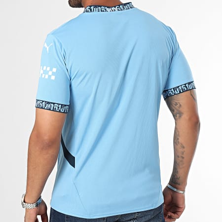 Puma - Camiseta de fútbol del Manchester City 775075 Azul claro