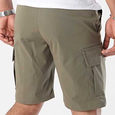 Attaque des Titans - Short Cargo Logo Vert Kaki