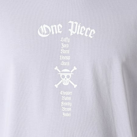 One Piece - Tee Shirt Oversize Anniversary Violet