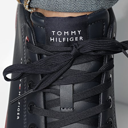 Tommy Hilfiger - Baskets Vulcan Core Low Leather Essential 5041 Desert Sky