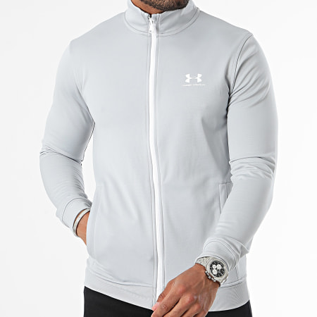 Under Armour - UA Sportstyle Tricot Giacca con zip 1329293 Grigio