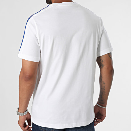 Adidas Sportswear - Tee Shirt A Bandes Real Madrid DNA IT3814 Blanc
