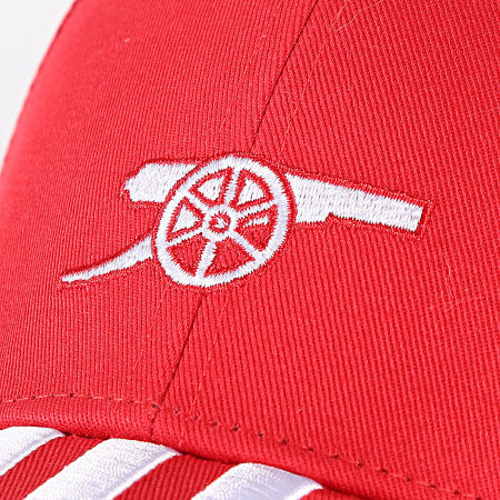 Adidas Sportswear - Casquette Arsenal BB Cap IZ4387 Rouge Blanc