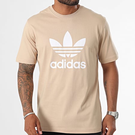 Adidas Originals - Tee Shirt Trefoil IZ2351 Beige