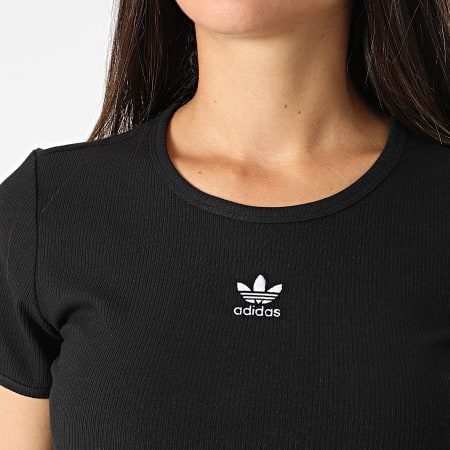 Adidas Originals - Tee Shirt Femme Ess Rib IY9664 Noir