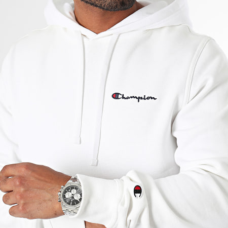 Champion - Sweat Capuche 220258 Blanc