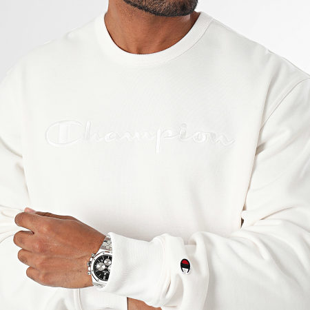 Champion - Sweat Crewneck 220272 Blanc