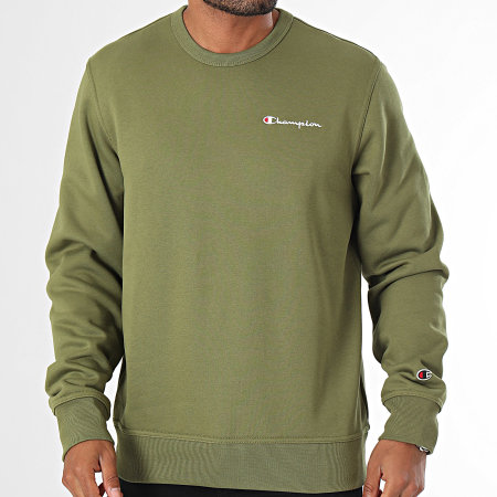 Champion - Sweater Ronde Hals 220259 Kaki Groen