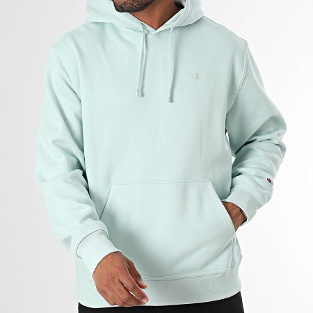 Champion - Sudadera con capucha 220274 Verde claro