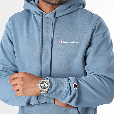 Champion - Sweat Capuche 220258 Bleu Clair