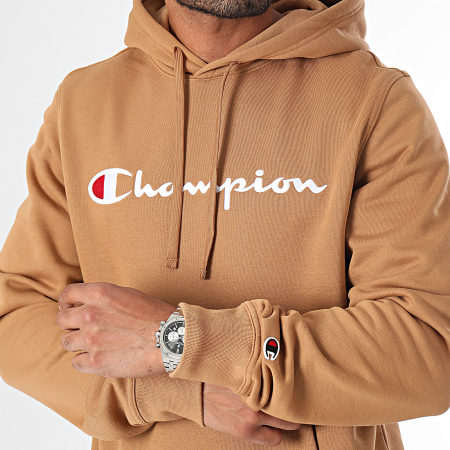 Champion - Sudadera con capucha 220253 Marrón