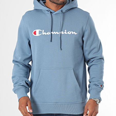 Champion - Sweat Capuche 220253 Bleu Clair