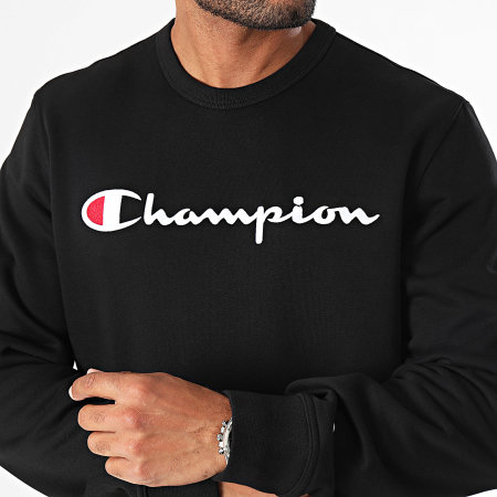 Champion - Felpa girocollo 220254 Nero