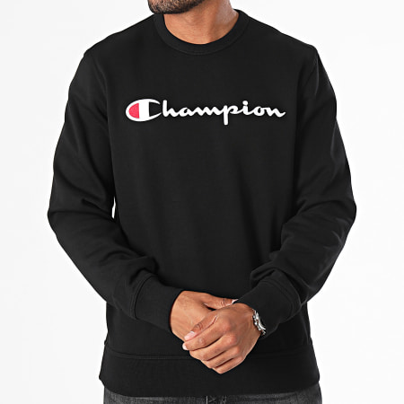 Champion - Felpa girocollo 220254 Nero