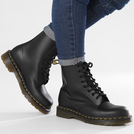 Dr Martens - Dameslaarzen Glad 11822006 Zwart