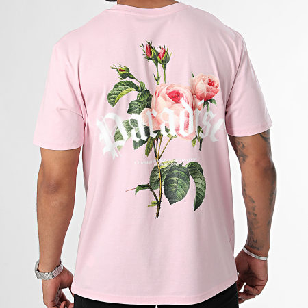 Luxury Lovers - Camiseta Oversize Grande Paradise Rose