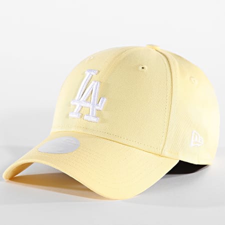 New Era - Gorra Women's League Essential 9Forty LA 60565240 Amarillo Blanco