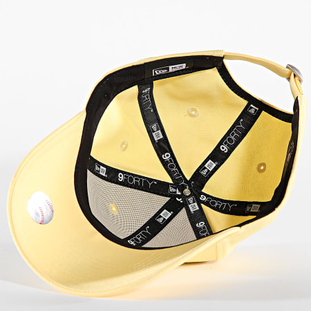 New Era - Lega femminile Essential 9Forty LA Cap 60565240 Giallo Bianco