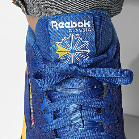 Reebok - Scarpe da ginnastica classiche in nylon 100216232 Vblue Cobalt White