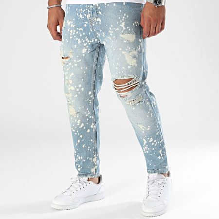 2Y Premium - Blauwe Denim Slim Jeans