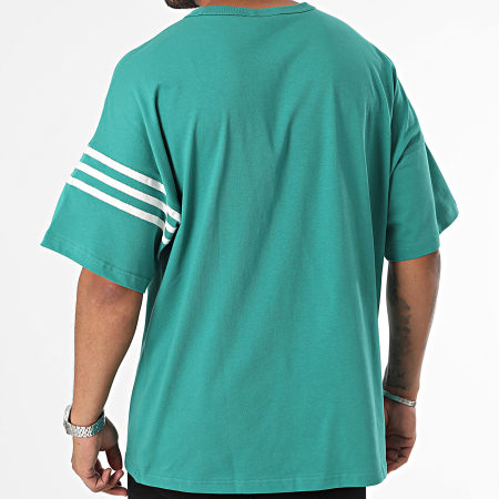 Adidas Originals - Tee Shirt Oversize Large Neu JF9136 Vert