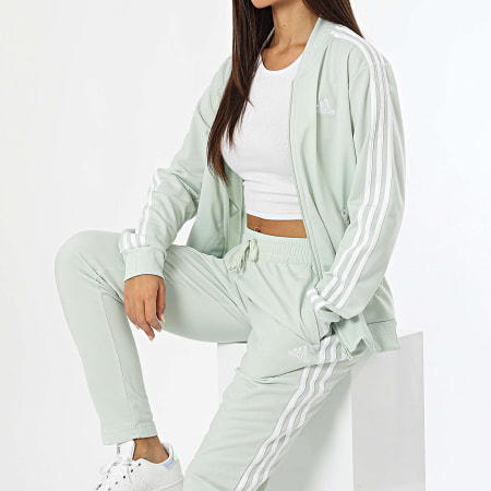 Adidas Originals - Ensemble De Survetement Femme A Bandes 3 Stripes IX1094 Vert