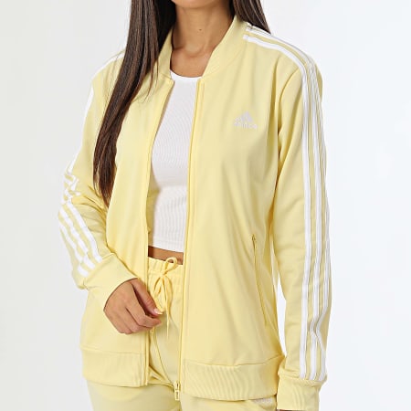 Adidas Originals - Chándal 3 Rayas Mujer IX1091 Amarillo