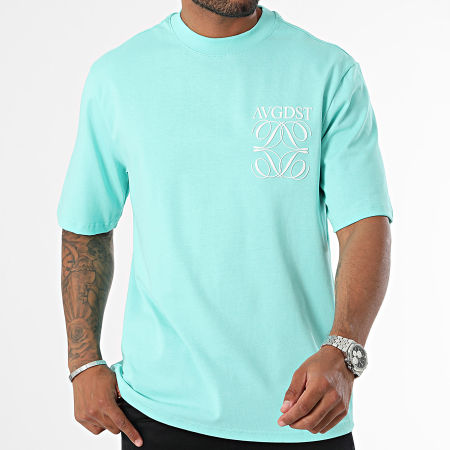 KZR - Turquoise Blauw Oversized T-shirt