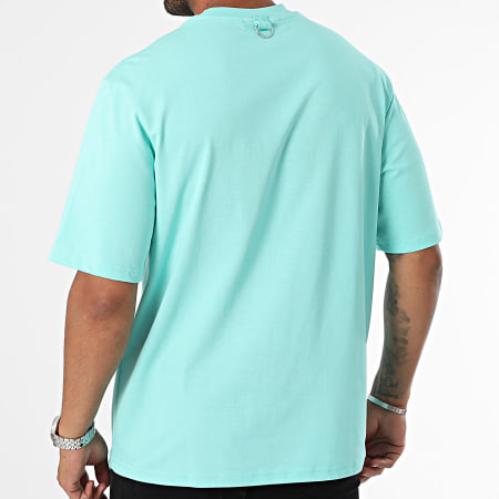 KZR - Turquoise Blauw Oversized T-shirt